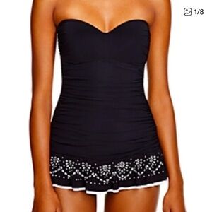 Captiva by Christina strapless bathing suit dress size XL